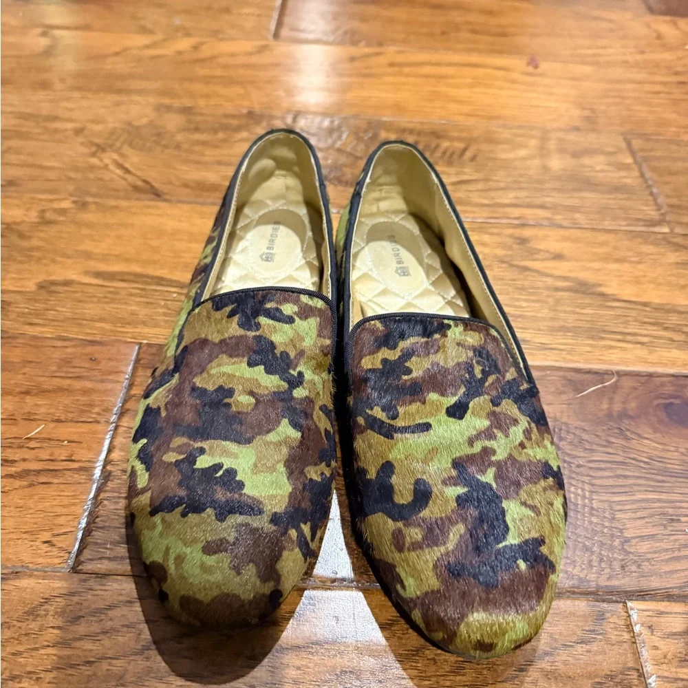Birdies Starling Camo Loafers - Picture 1 of 5